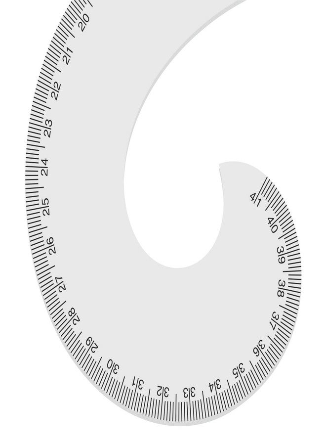 Isomars Armhole French Curve Set of 2 with Marking - Image 5